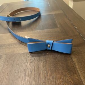 Kate Spade Blue Belt Size L NWT